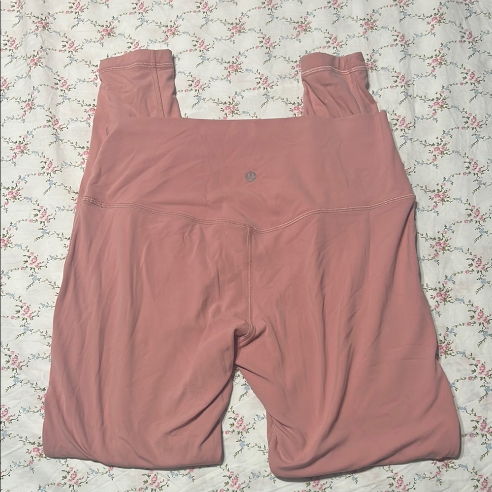 Lululemon Pink High-Waisted Leggings